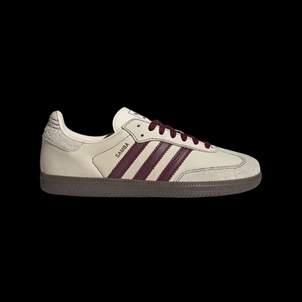 Samba Wonder White Maroon