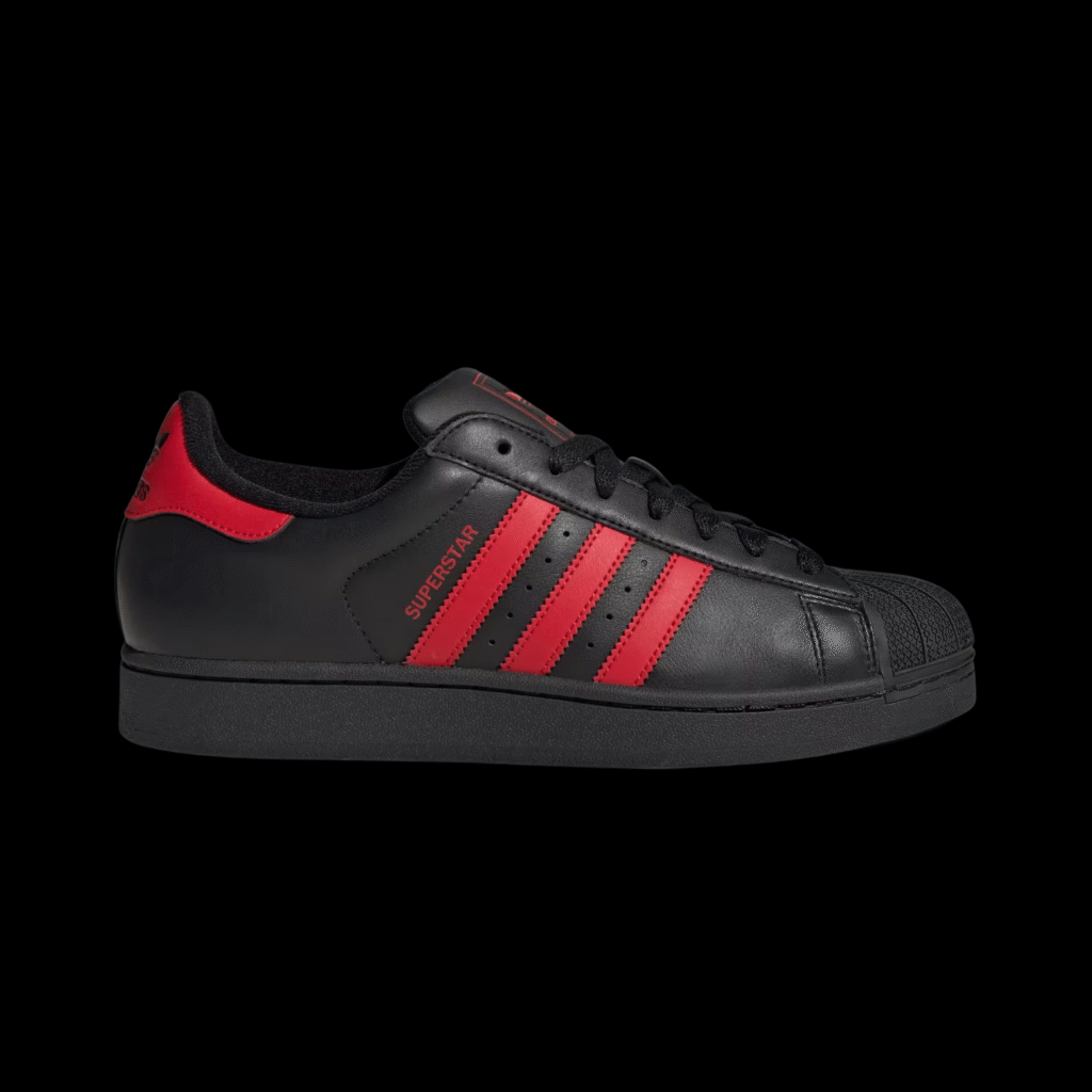 Superstar II Black Better Scarlet