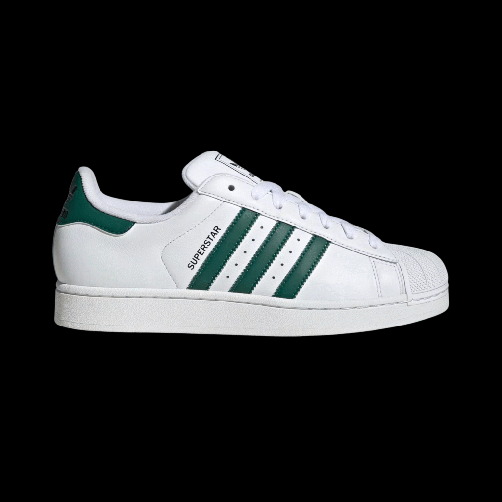 Superstar II Cloud White Collegiate Green