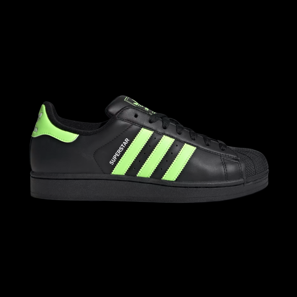 Superstar II Core Black  Signal Green
