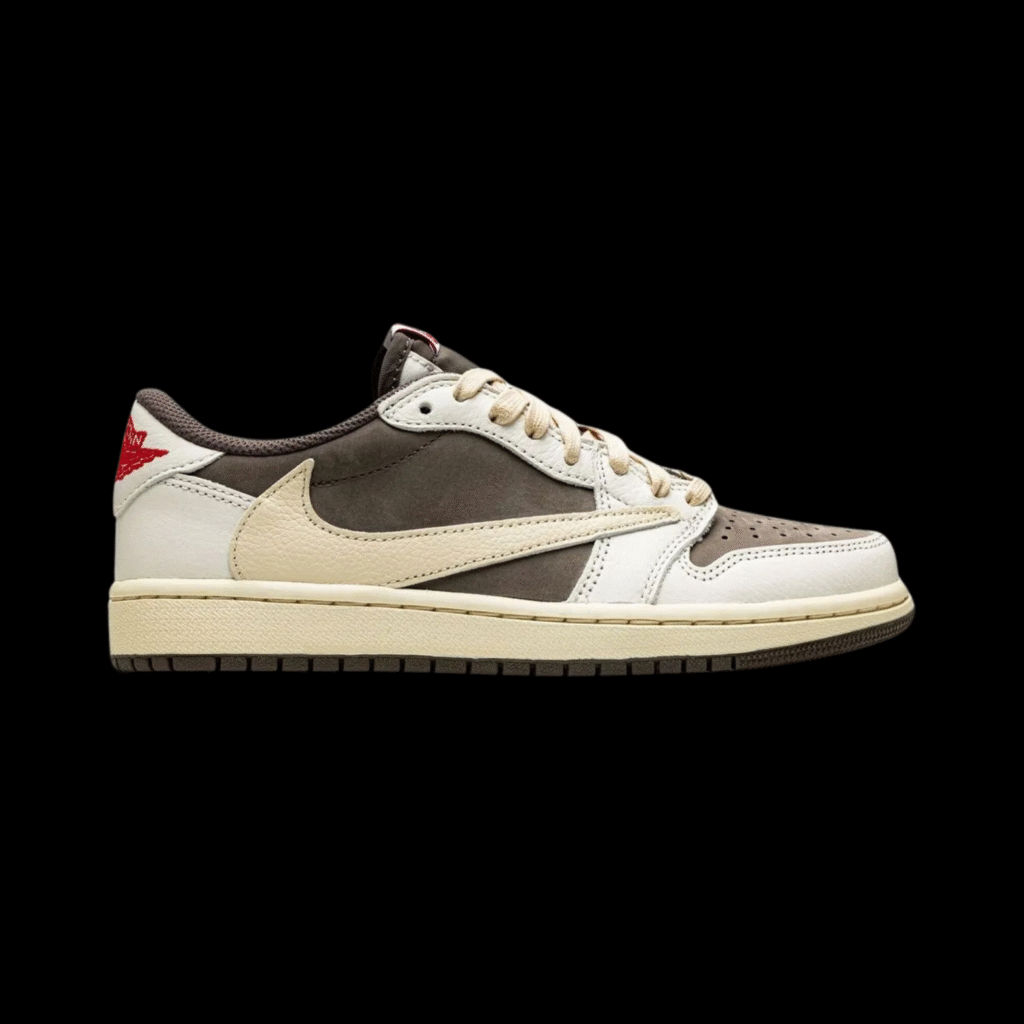 x Travis Scott 1 Low Reverse Mocha