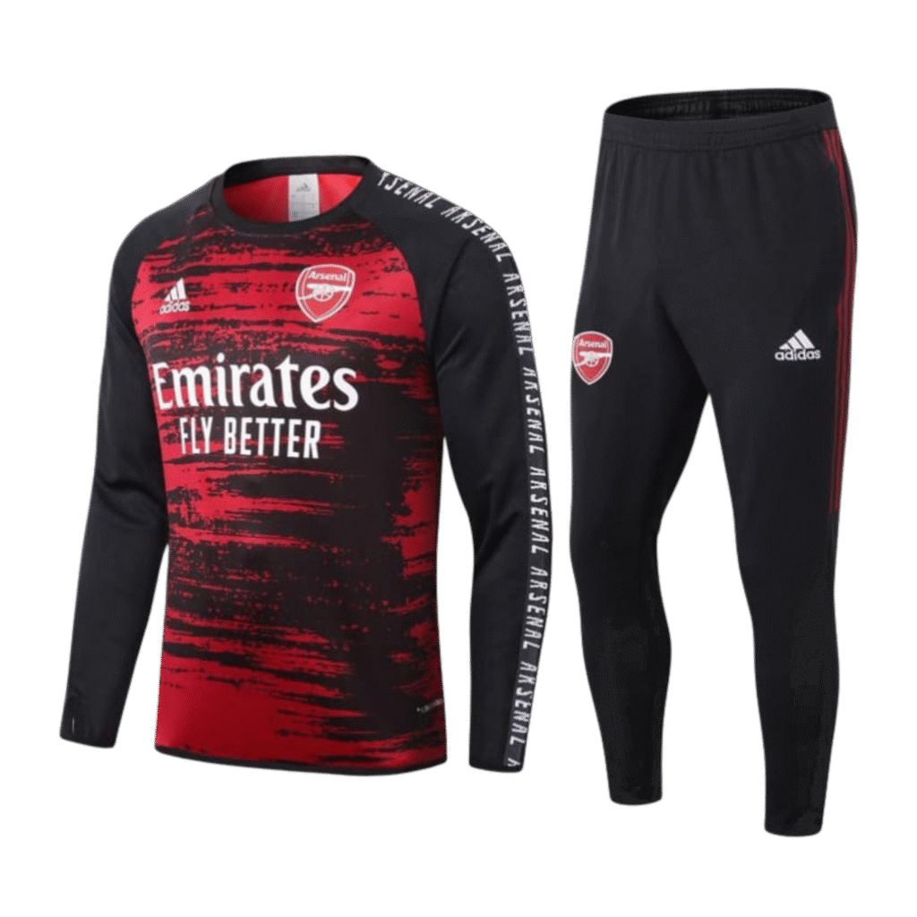 Arsenal FC Track Suit Black Red