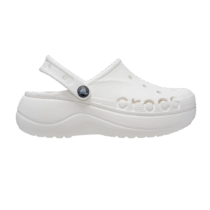 Baya Platform Clog White