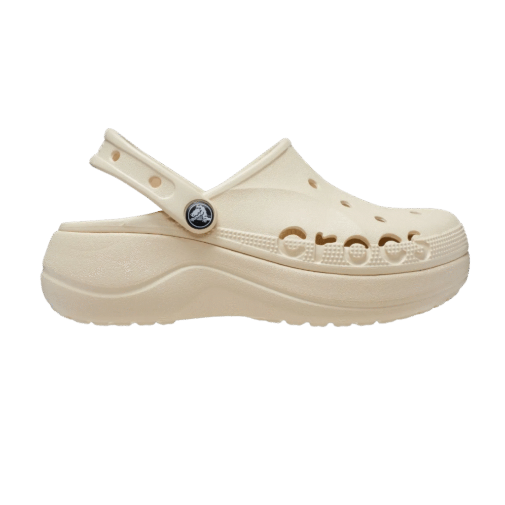 Baya Platform Clog Winter White