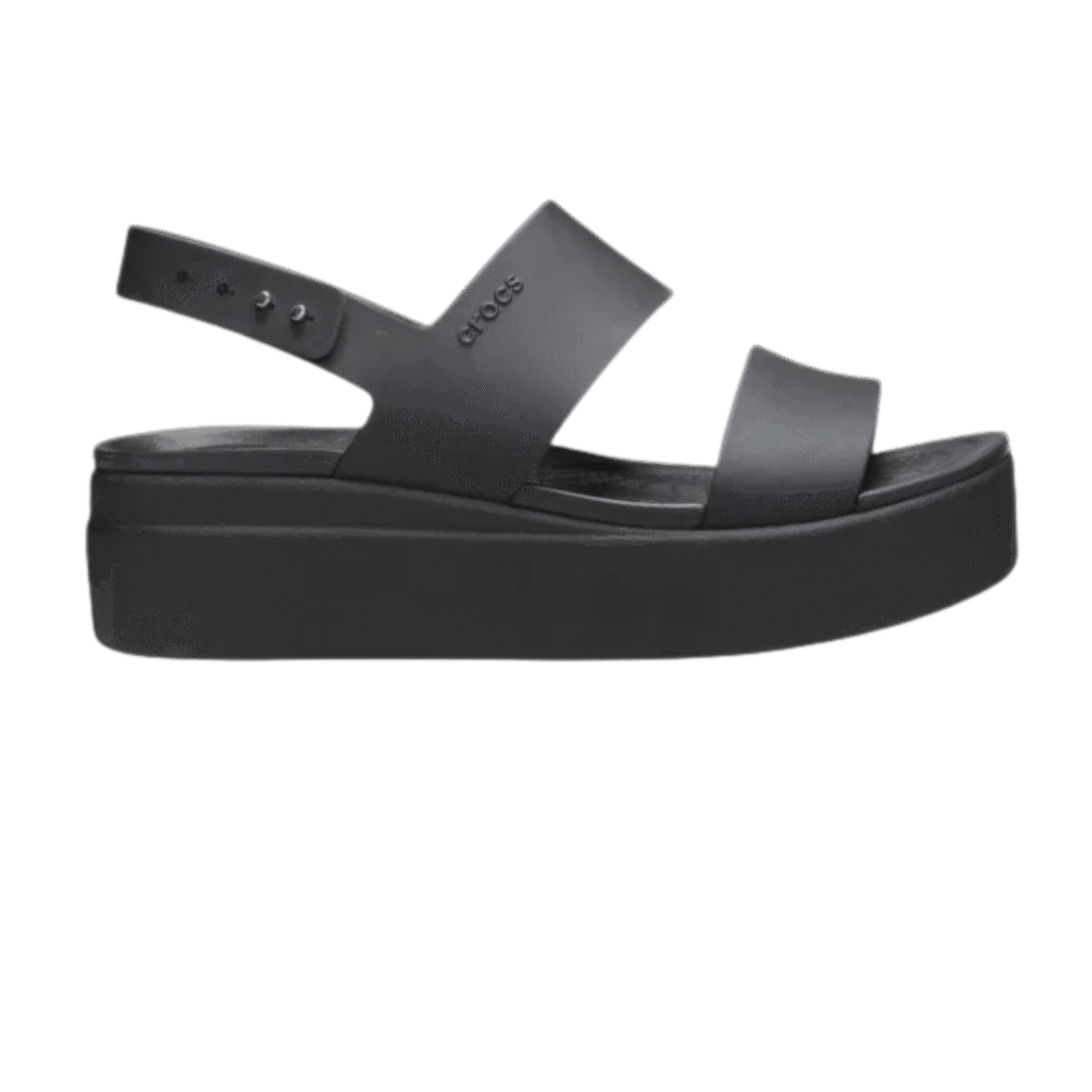 Brooklyn Low Wedge Black Black