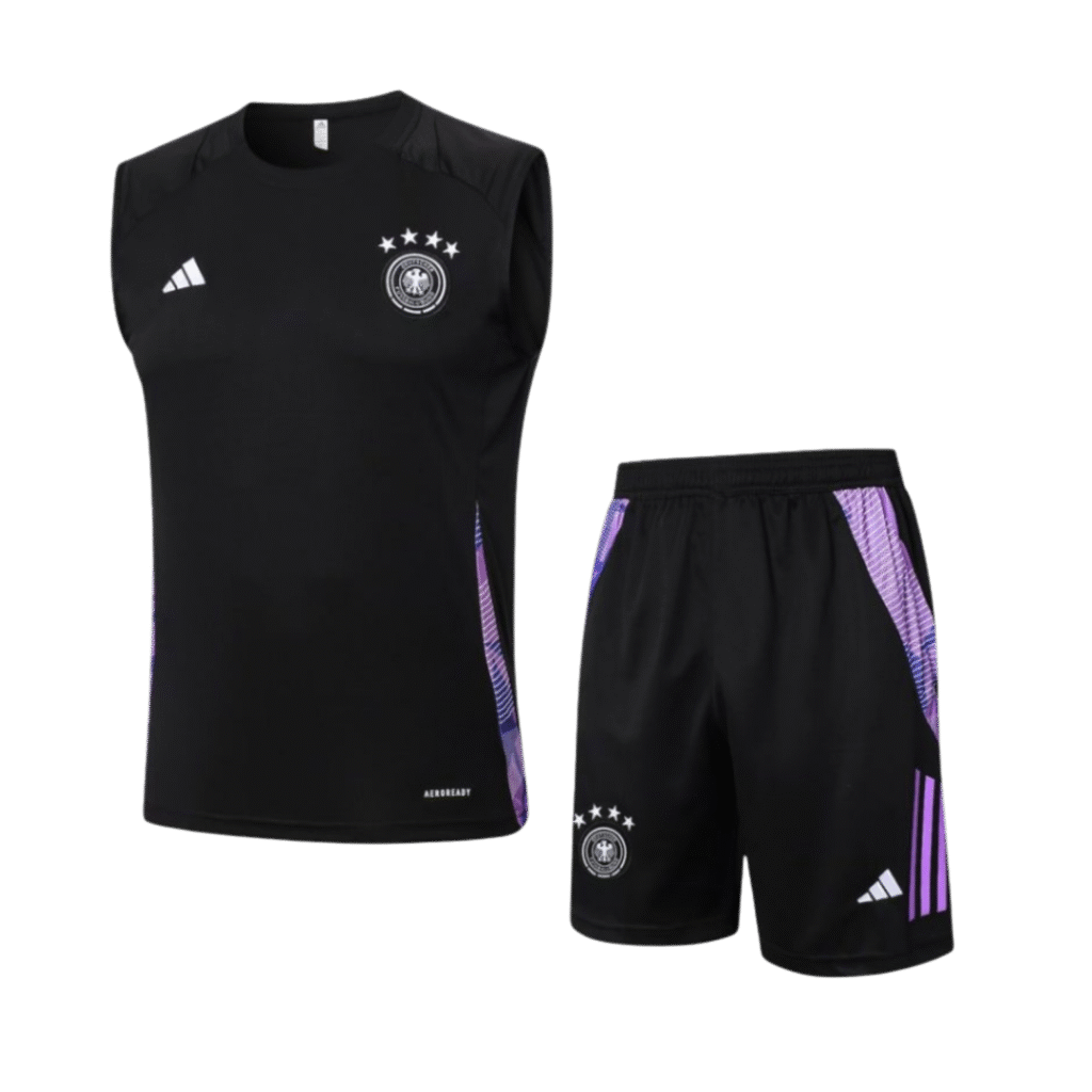 Germany Black Short Tank Top