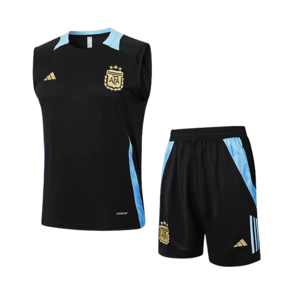 Argentina Home Black Sleeveless 25