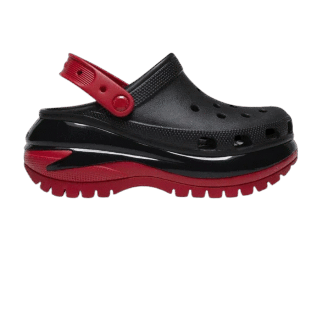 Mega Crush Classic Clog - Red Black