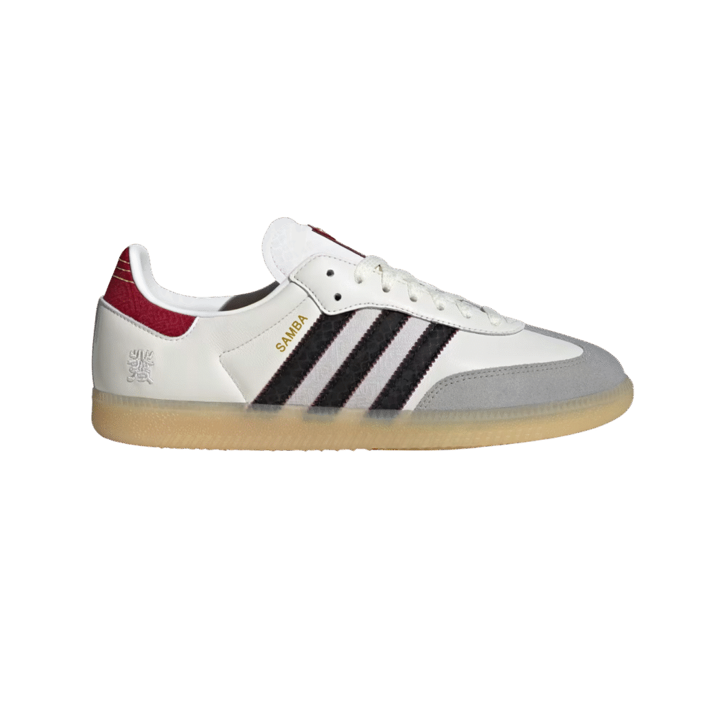 Samba Cloud White Active Maroon
