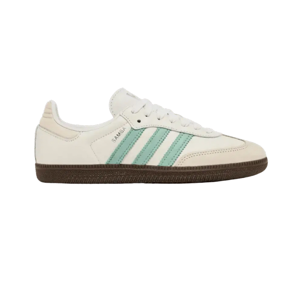 Samba White Hazy Green