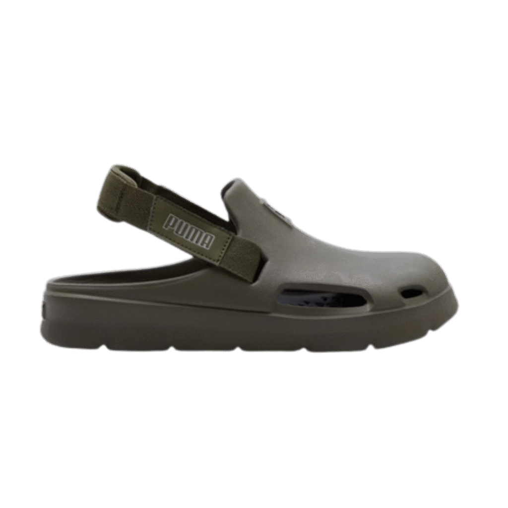 Shibui Mule Clog Dark Olive Green