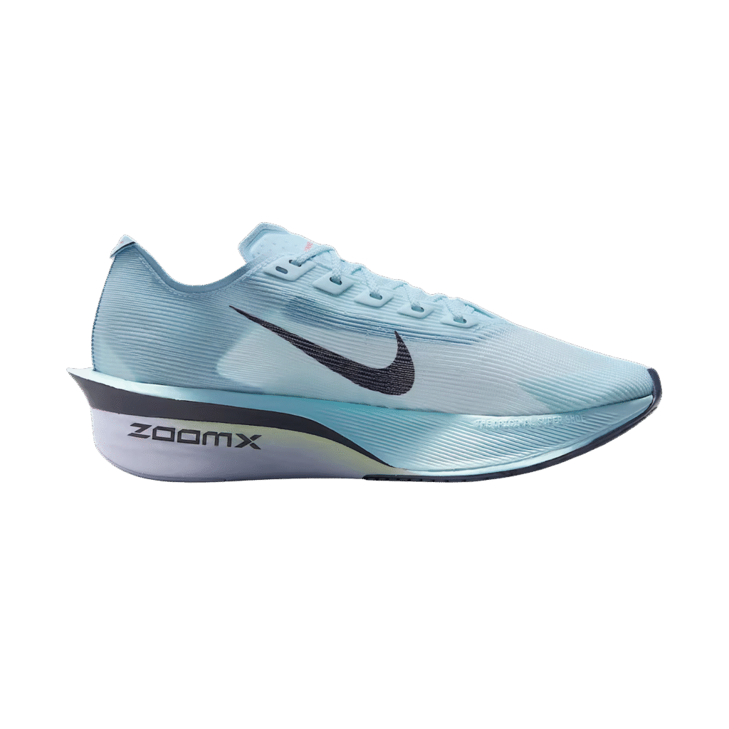 Vaporfly 4 Glacier Blue Amethyst Tint Gridiron
