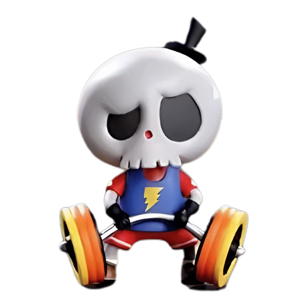 Labubu Weightlifting