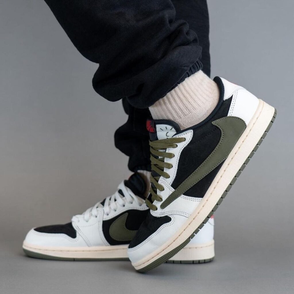 Air Jordan Travis Scott Low " Olive " Sale
