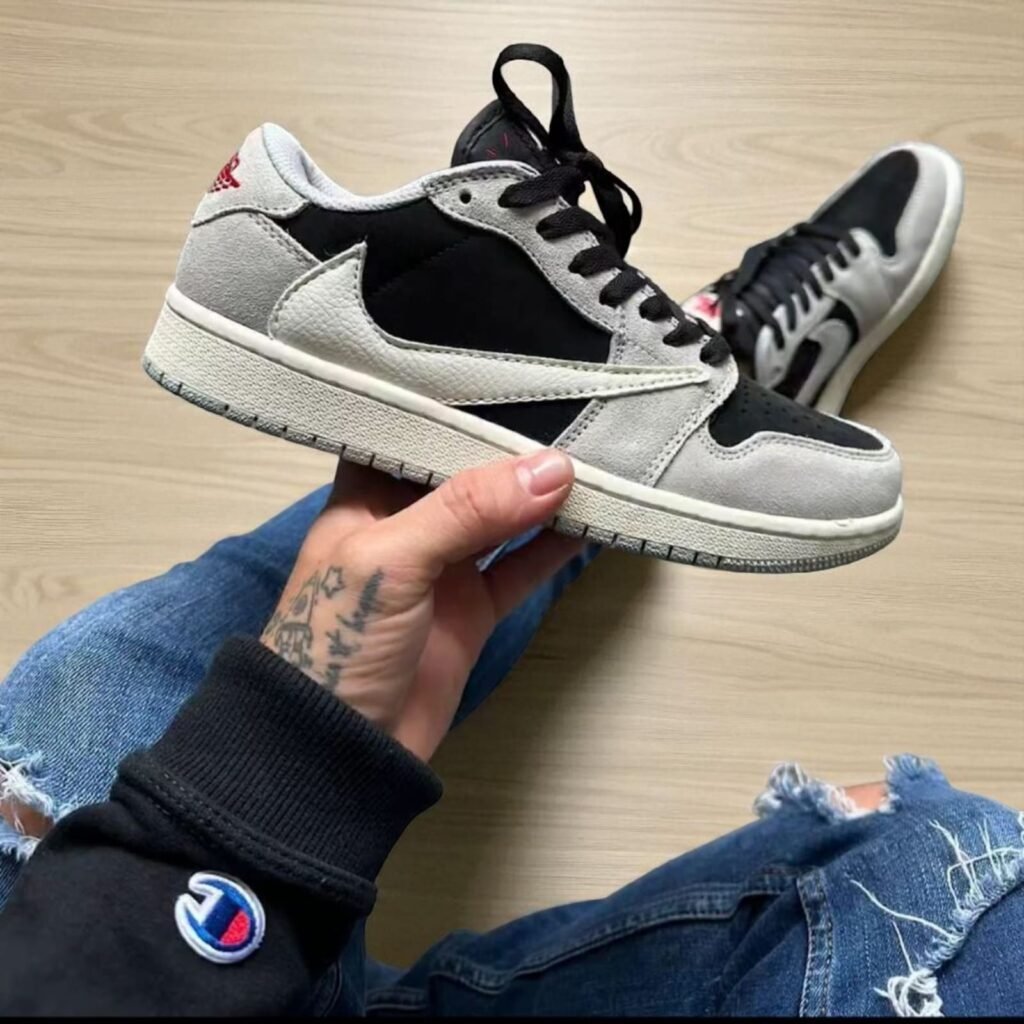 Air Jordan Travis Scott Low " Black/Grey "