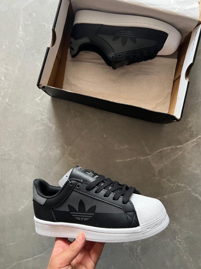 Superstar Originals Full Leather Adi Black