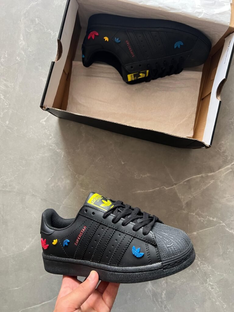 Superstar Originals Full Leather Yellow Black