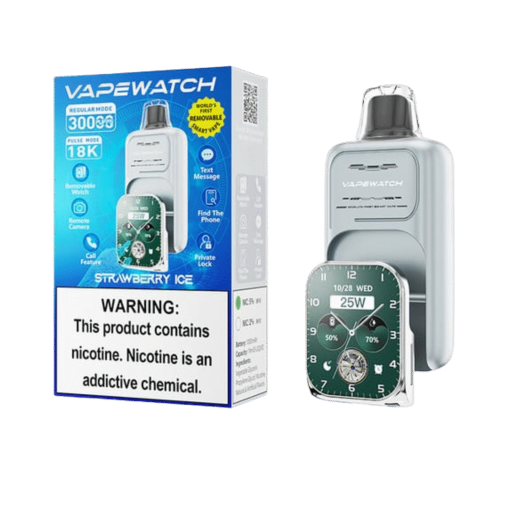 JNR®VapeWatch Strawberry Ice 30000puffs