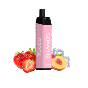 Yuoto Thanos Strawberry peach ice Rechargeable Disposable vape